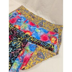 Lot Of 3 Hreski Mens Shorts Size 46 Colorful Geometric Print Golf Excellent